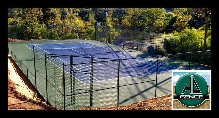 Game Court Enclosures by HD Fence in San Diego County