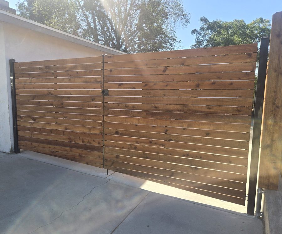 Custom Fence Design by HD Fence in San Diego County